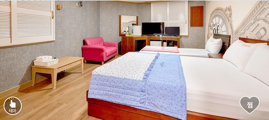 Happy Q Motel Andong Exterior foto