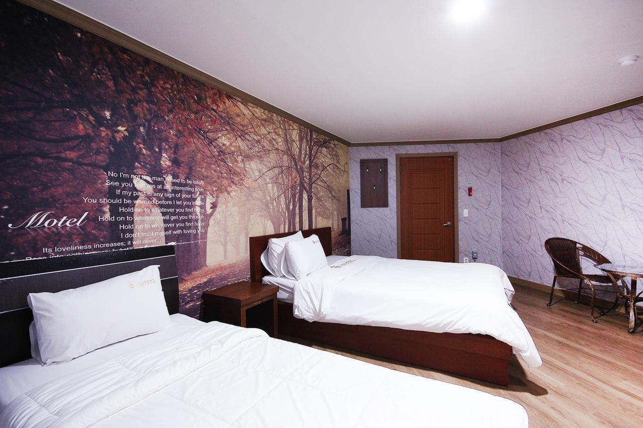 Happy Q Motel Andong Exterior foto